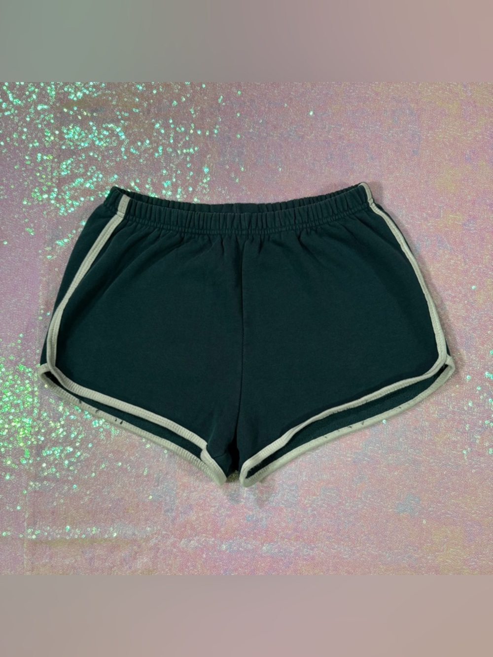 Urban Outfitters Teal Green Retro Athletic Shorts (M)